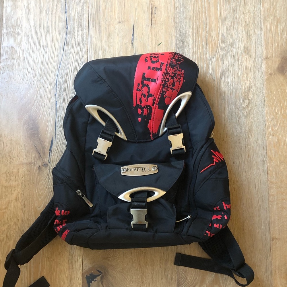 Ferrari gear backpack price firm!